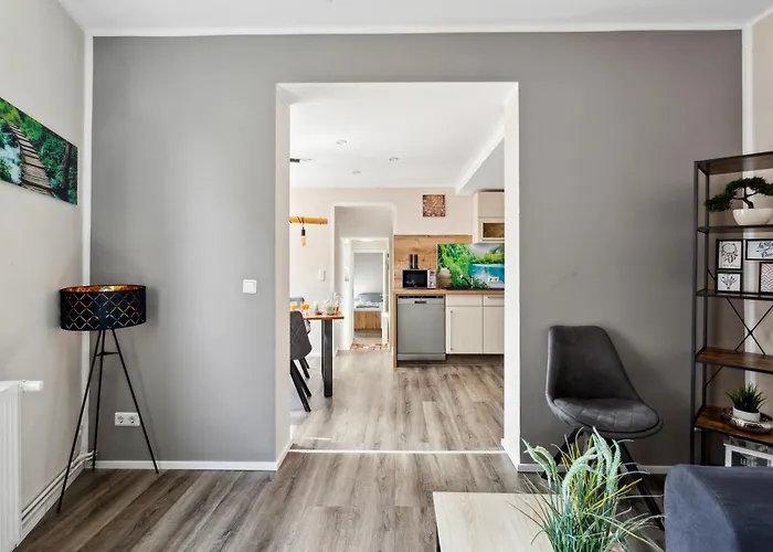 Apartment Harzquelle Center Thale - Grill & Garden